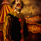 Illustration for article titled Angels, clowns and a deep dark place: the art of Mariano Villalba